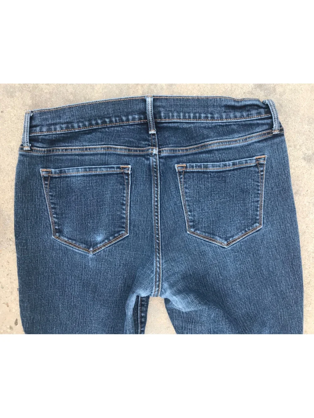 Old Navy Original Mid Rise Skinny Stretch Jeans Medium Wash Womens 8 Short